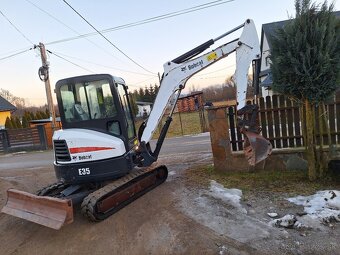 Minibager Bobcat e35 - 2