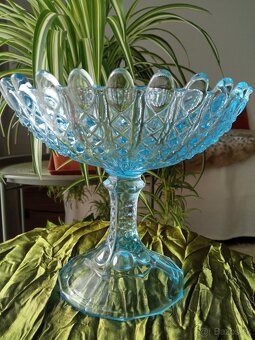 Veľká misa na stopke, Bohemia 1970-80 - 2