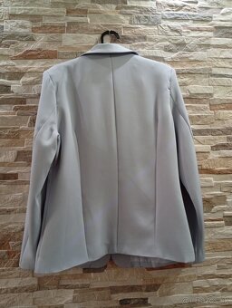Nové, dámské světle modré sako - 2