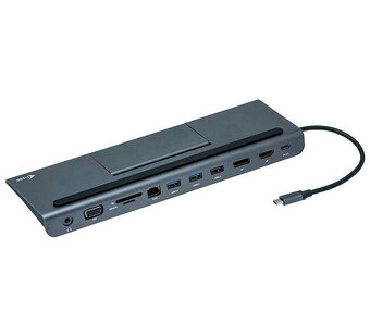 Dock USB-C univerzalny, HDMI, DisplayPort, VGA, ETH, microSD - 2