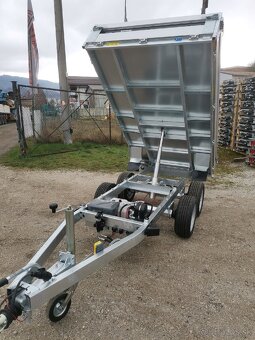 Prívesný vozík hydraulický sklápač 2500kg - 2