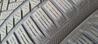 Predám 4ks jazdené zimné 245/45r19-102V Continental - 2