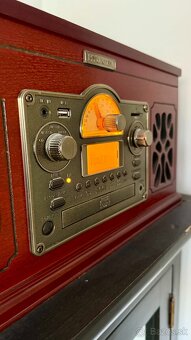 Gramofón Hyundai s CD prehrávačom a rádiom - 2