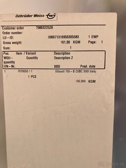 Predám úplne nový zásobník TÚV Viesmann -300 litrový - 2