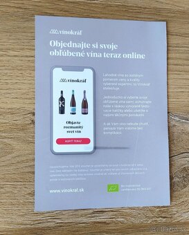 Kupón na víno v hodnote 40 EUR - 2