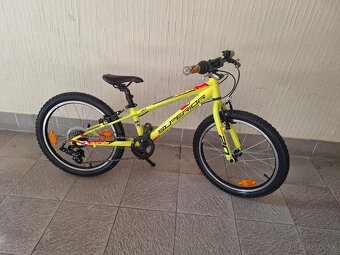 Predám detský bicykel 20kola Superior žltý - 2