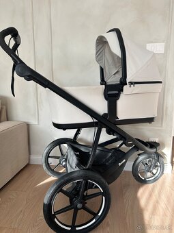 Thule Urban Glide 3 nutria green + bezova vanicka - 2