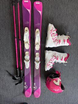 Detské/juniorské lyže Rossignol temptation 122cm/120cm - 2