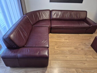 Kožená sedacia súprava L - 2