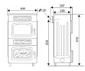 Krbové kachle so sklom - 2