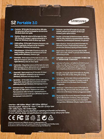 Predám  NOVÝ  externý HDD Samsung S2 Portable 2,5'', 500GB - 2