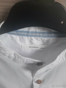 Chlapčenská biela košeľa Reserved 164 - 2