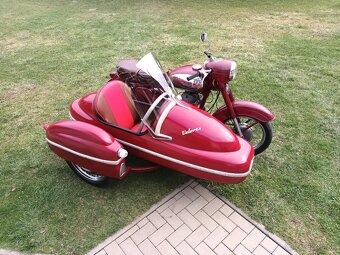 Prodam Jawa 350/354 kyvacka se sidecarem Velorex 560 - 2