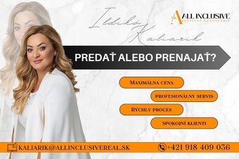 ALL INCLUSIVE | NA PRENÁJOM 3-IZBOVÝ BYT S BALKÓNOM V DUNAJS - 2