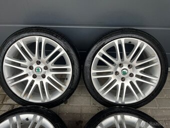 Orig. disky superb Luxon 5x112 225/40 r18 pneu continental - 2