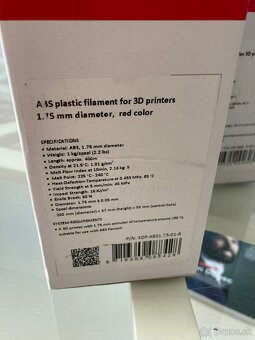 PREDÁM/VYMENÍM filament ABS - 2