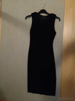 Čierne elegantné šaty Chantall 38 - 2