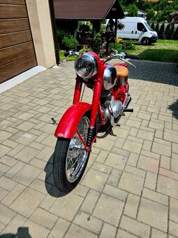 Jawa perak 250 r.v. 1952 dovoz - 2