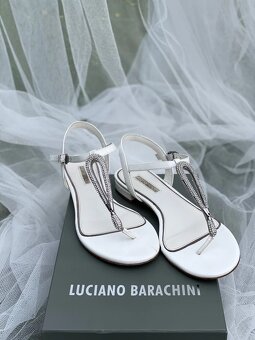 Svadobne sandale Luciano Barachini, velkost 37 - 2