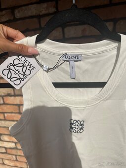 👚 LOEWE biele tielko – veľkosť S 👚 - 2