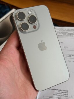 iPhone 15 Pro 128gb Natural top stav zaruka - 2