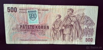 Československé bankovky. - 2