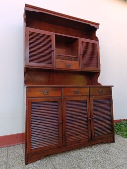 Selský příborník, rustikální kredenc, nábytek z masívu - 2