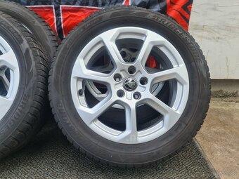 5X112 R17 + ZIMNE PNEU 215/55 R17 BRIDGESTONE - 2