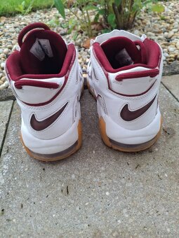 Nike Air More uptempo Gs White Team Red Gum - 2