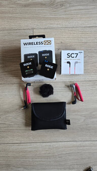 Bezdrôtový mikrofón RODE Wireless GO + kábel SC7 TRRS - 2