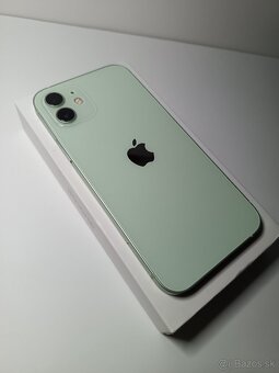 Iphone 12 Green 128gb, SUPER CENA , NOVÁ BAT.100% - 2