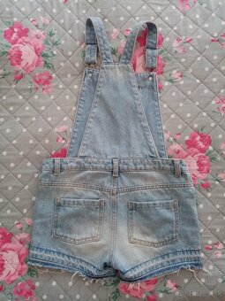 Riflove šortky na traky v.134/ v. 9/10r. - 2