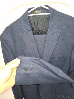 Predám Modrý oblek 176/52 - 2