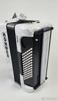 Nový akordeón Hohner Bravo 72bas, 3 hlas + záruka - 2