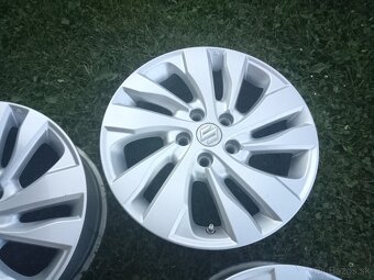 Suzuki SX4 17"originálne hliníkové disky, snímače TPMS - 2