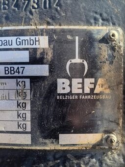 Predam klanicovy vlek BEFA - 2