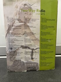 vysielačky Canyon Two-Way Radio CNR-WT3 - 2