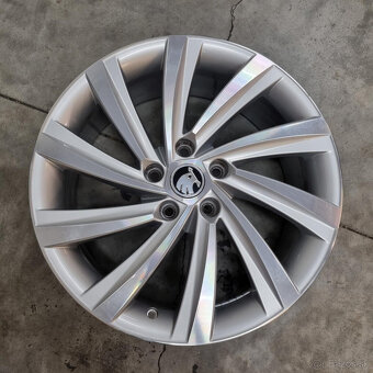 Škoda hliníkové disky 5x112 R18 7,5J ET48 - 2