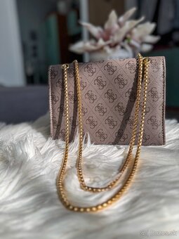Guess kabelka – staroružová, elegantná - 2