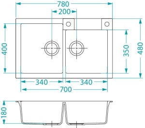 Drez Alveus Rock 90 G 11 P artic biely - 2