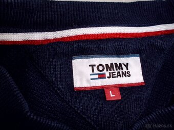 Tommy Hilfiger pánska hrubšia mikina L - 2