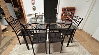 jedálenský stôl so 6 stoličkami - 2