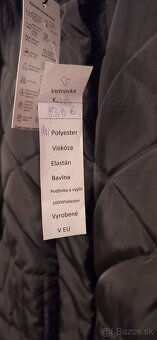 Kvalitná elegantná zimná bunda Nová vel.50 - 2