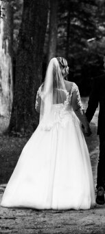 Svadobné šaty 42-46 - 2