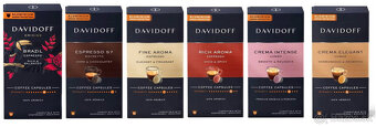 Kávové kapsuly Lavazza, Davidoff, Lor - 2