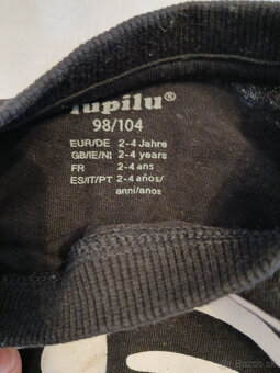 Tricka s dlhym rukavom 98-104,uplne nova mikina 110 - 2