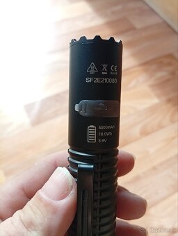 LED baterka TETRAO Ardea - 2000 lm - 2