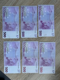 500€ bankovky - 2