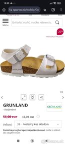 Grundland sandále veľkosť 35 - 2