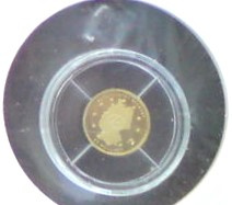 Zlatá minca Liberia - 2